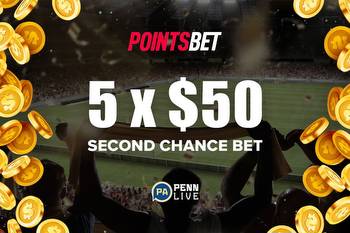 PointsBet Sportsbook: Get five second-chance bets this weekend, up to $250