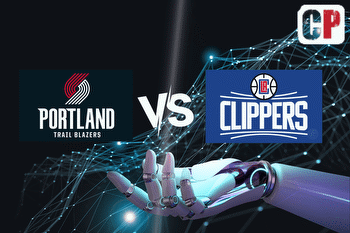Portland Trail Blazers at Los Angeles Clippers AI NBA Prediction 102523
