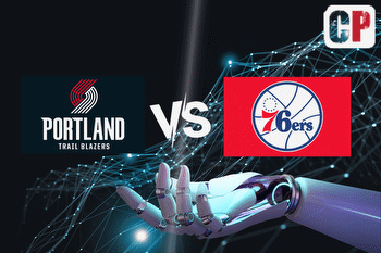 Portland Trail Blazers at Philadelphia 76ers AI NBA Prediction 102923