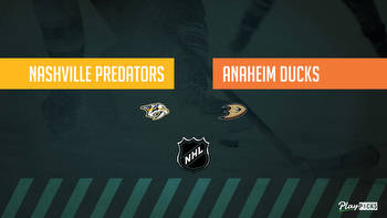 Predators Vs Ducks NHL Betting Odds Picks & Tips