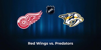 Predators vs. Red Wings: Odds, total, moneyline