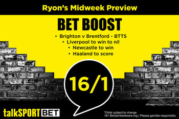 Premier League fourfold tip boosted to 16/1 on talkSPORT BET