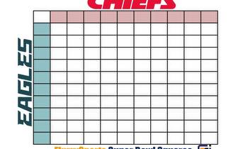 Printable Super Bowl Squares Template and Promos 2023