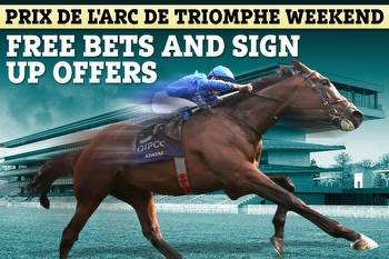 Prix de l'Arc de Triomphe weekend free bets and betting sign-up offers as the world's best meet at Longchamp