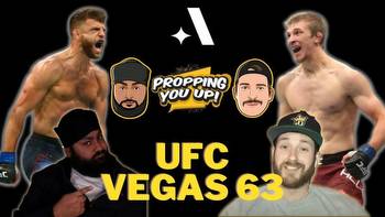 Propping You Up: UFC Vegas 63 Predictions and Odds