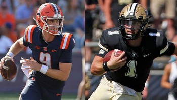 Purdue vs. Illinois football: How to watch on Peacock, betting odds