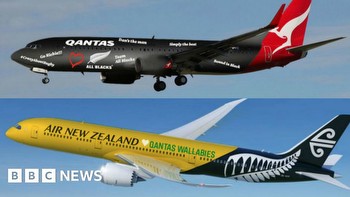Qantas and Air New Zealand in rugby World Cup final wager
