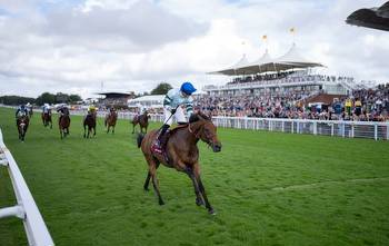 Quickthorn and Tom Marquand hold on for remarkable front-running victory in Goodwood Cup