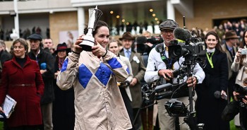 Rachael Blackmore raises over £200,000 after Champion Chase victory at Cheltenham Festival