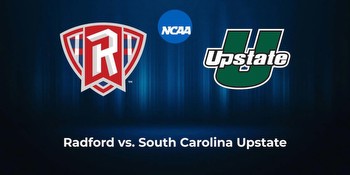 Radford vs. South Carolina Upstate: Sportsbook promo codes, odds, spread, over/under