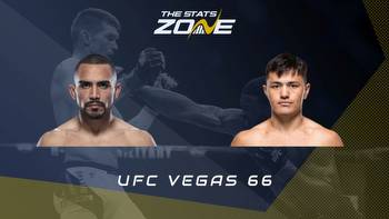 Rafa Garcia vs Maheshate at UFC Vegas 66