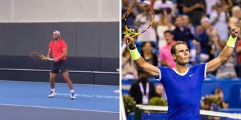 Rafael Nadal stepping back into training leaves tennis fans excited