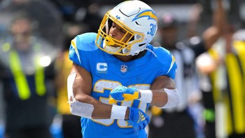 Raiders vs. Chargers props, odds, best bets, AI predictions, TNF picks: Austin Ekeler goes over 49.5 yards