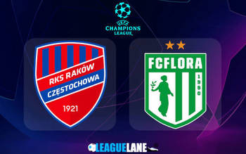 Rakow Czestochowa vs Flora Prediction, Betting Tips & Preview