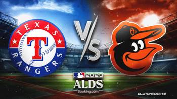 Rangers-Orioles Game 1 prediction, odds, pick, how to watch AL Division Series