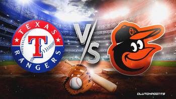 Rangers-Orioles prediction, odds, pick, how to watch
