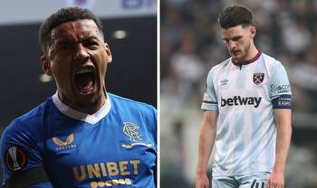 Rangers reach Europa League final as West Ham and Leicester suffer semi-final heartbreak