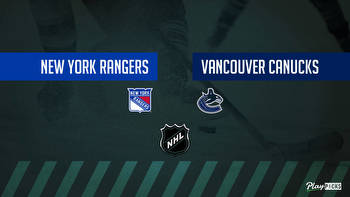 Rangers Vs Canucks NHL Betting Odds Picks & Tips