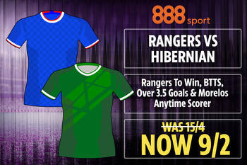 Rangers vs Hibs: Get massive 9/2 price boost on Scottish Premiership clash tonight plus extra £40 in bonuses