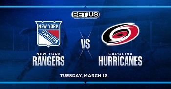 Rangers vs Hurricanes Prediction, Odds, Picks and Player Props