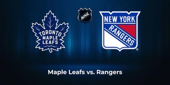 Rangers vs. Maple Leafs: Odds, total, moneyline