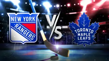 Rangers vs. Maple Leafs prediction, odds, pick, how to watch