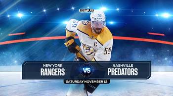 Rangers vs Predators Game Prediction, Stream, Odds, & Picks