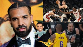 Rapper Drake Continues To Destroy Teams By Betting On Them; 'Drake Curse' Buries LA Lakers and Miami Heat