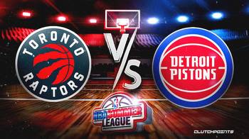 Raptors-Pistons summer league prediction, pick, how to watch
