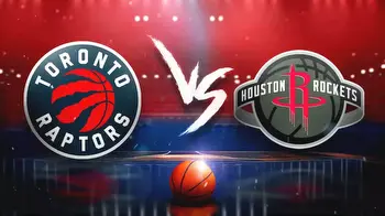 Raptors vs. Rockets prediction, odds, pick, how to watch