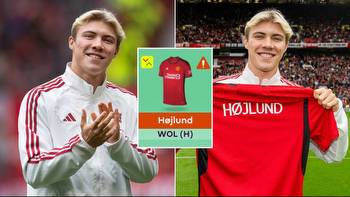 Rasmus Hojlund's Fantasy Premier League price has been revealed, he's a bargain