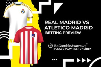 Real Madrid vs Atletico Madrid prediction, odds and betting tips