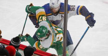 Recap: Minnesota Wild fail to score on St. Louis Blues, lose 3-0