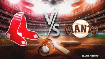 Red Sox-Giants prediction, odds, pick, how to watch