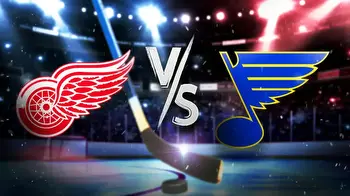 Red Wings-Blues prediction, odds, pick, how to watch