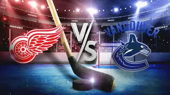 Red Wings vs. Canucks prediction, odds, pick, how to watch