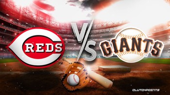 Reds-Giants prediction, odds, pick, how to watch