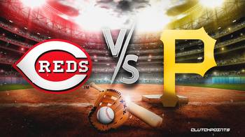 Reds-Pirates prediction, odds, pick, how to watch