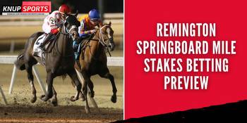 Remington Springboard Mile Stakes Betting Preview