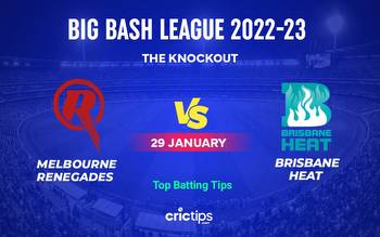REN vs HEA Betting Tips & Who Will Win The Knockout Of The Big Bash League 2022-23