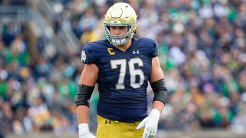 Revisiting 40 predictions from Notre Dame's 2023 preseason, highlighting an offense struggling as expected