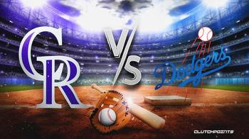 Rockies vs. Dodgers prediction, odds, pick, how to watch