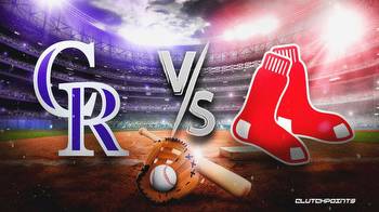 Rockies vs. Red Sox prediction, pick, how to watch