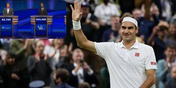 Roger Federer features in a question on 'Celebrity Jeopardy', participants fail to recognize the Swiss great