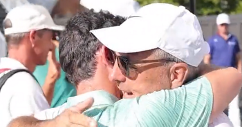 Rory McIlroy's classy embrace with Scottie Scheffler's family after FedEx Cup