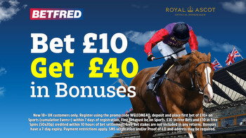 Royal Ascot: Bet £10 and get £40 in bonuses with Betfred