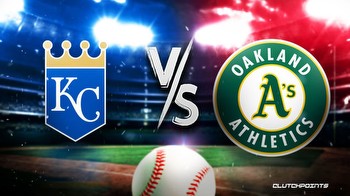 Royals-Athletics prediction, odds, pick, how to watch