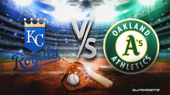 Royals vs. Athletics prediction, odds, pick, how to watch