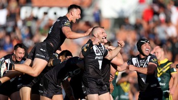 Rugby League New Zealand Kiwis flog Australia in record Pacific Cup final win