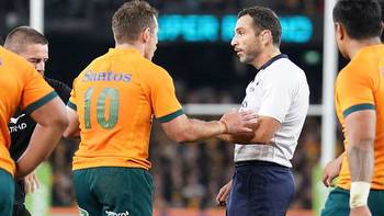 Rugby: Wallabies stars' fury at referee's last-minute call in Bledisloe Cup